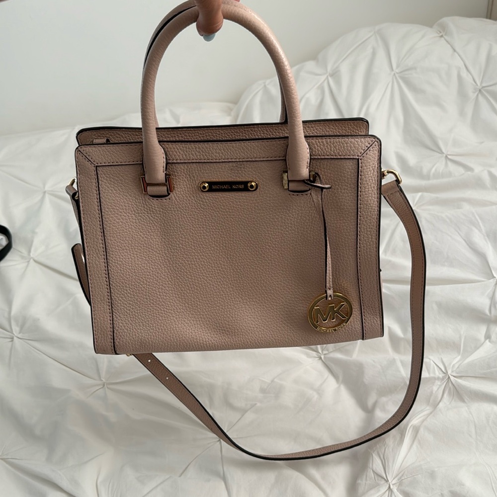 Baby pink Michael Kors purse